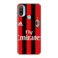 Чехлы для Motorola MOTO E40 (VPrint) - Футбольные клубы (Milan)