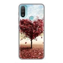 Чехлы для любимой на Мото Е40 (VPrint) (Дерево сердце)