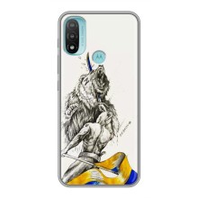 Чехлы Доброго вечора, ми за України для Мото Е40 (AlphaPrint) (Победа)