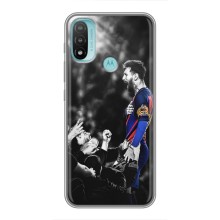 Чехлы Месси для Motorola MOTO E40 (AlphaPrint) (Lionel Messi)