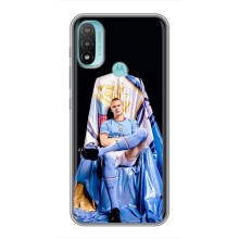Чехлы с футболистом Ерлинг Холанд для Motorola MOTO E40 (AlphaPrint) (футболист Холанн)