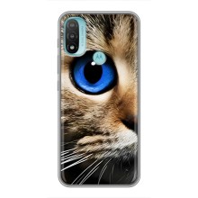 Чехлы с Котиками для Motorola MOTO E40 (VPrint) (Глаз кота)