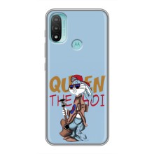 Чехлы с крутыми принтами для Motorola MOTO E40 - (PREMIUMPrint) (Бакс Бани)