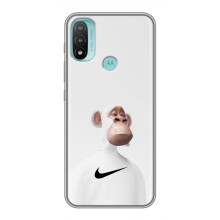 Чехлы с Обезьянами NFT для Motorola MOTO E40 (AlphaPrint) (обезьяна NFT Nike)