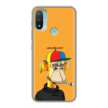 Чехлы с Обезьянами NFT для Motorola MOTO E40 (AlphaPrint) (Скучающая Обезьяна NFT)