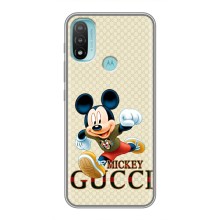 Чехол Disney Mouse Motorola MOTO E40 (PREMIUMPrint) (Mikki Gucci)
