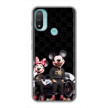 Чехол Disney Mouse Motorola MOTO E40 (PREMIUMPrint) (Семья Маусов)