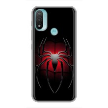 Чехол с человеком пауком для Motorola MOTO E40 - (AlphaPrint) (Паук марвел)