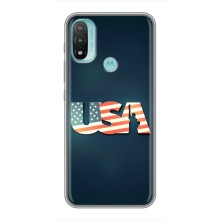 Чохол Прапор USA для Motorola MOTO E40 – USA