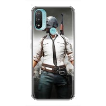 Чехол PUBG для Мото Е40 (AlphaPrint) (Пабг мен)