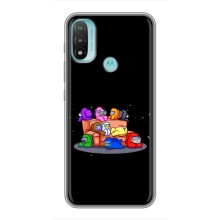 Чехол Амонг Ас для Motorola MOTO E40 (AlphaPrint) (Амонг-ас)