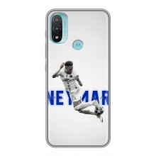 Чехол Неймар для Motorola MOTO E40 (AlphaPrint) (Бразилец Неймар)