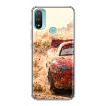 Чехол с принтом Маквин для Motorola MOTO E40 – Молния Маквин