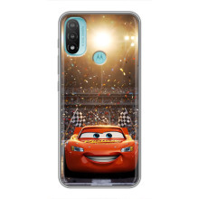 Чехол с принтом Маквин для Motorola MOTO E40 – Красный Маквин