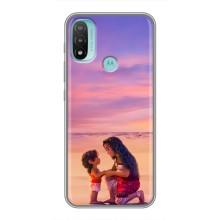 Чехол с мультфильмом Моана Motorola MOTO E40 – Моана и Симеа