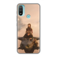 Чехол как приручить дракона на Motorola MOTO E40 – Фильм дракон