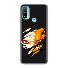 Чохол з картинкою Наруто Аніме для Motorola MOTO E40 (Взгляд Наруто)