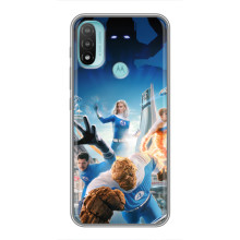 Чохол з принтом Фантастична четвірка для Motorola MOTO E40 – Герої фантастичної четвірки