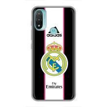 ФК Реал Мадрид чехлы для Motorola MOTO E40 (AlphaPrint) (лого Real Madrid)