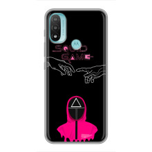 Чехол Гра в кальмара для Motorola MOTO E40 – Охранник