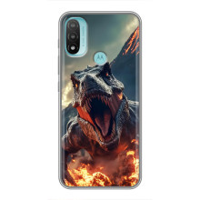 Чохол з картинкою 'Хижаки' для Motorola MOTO E40 – Динозавр