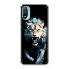Чохол з картинкою 'Хижаки' для Motorola MOTO E40 – Лев