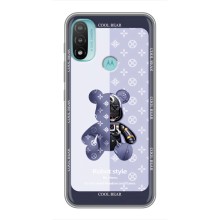 Крутые Чехлы Луи Виттон для Motorola MOTO E40 (AlphaPrint) (Медвежонок LV)