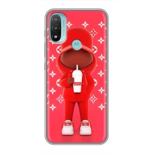 Крутые Чехлы Луи Виттон для Motorola MOTO E40 (AlphaPrint) (Модный стиль)