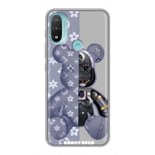 Крутые Чехлы Луи Виттон для Motorola MOTO E40 (AlphaPrint) (Робот Мишка)