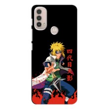 Купить Чехлы на телефон с принтом Anime для Моторола Мото Е40 (Минато)