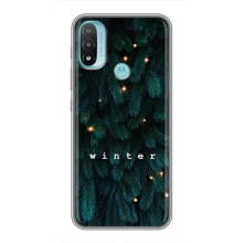 Новогодние, Праздничные Чехлы для Motorola MOTO E40 - 2024 год (Winter)