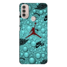 Силиконовый Чехол Nike Air Jordan на Моторола Мото Е40 – Джордан Найк