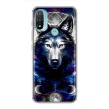 Защитные чехлы для Мото Е40 (AlphaPrint) (ХИТ продаж) ВОЛК (Волк)
