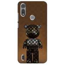 Чохли для Motorola MOTO E6S - Bearbrick Louis Vuitton (PREMIUMPrint)