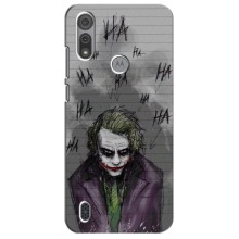 Чехлы с картинкой Джокера на Motorola Moto E6S – Joker клоун