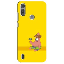 Чехлы с Патриком на Motorola MOTO E6S (Ошибочка)