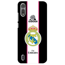 Чехол для Motorola MOTO E6S с принтом (Лого Real Madrid)