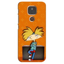 Брендновые Чехлы для Motorola MOTO E7 Plus - (PREMIUMPrint) (Арнольд)