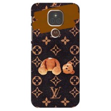 Брендновые Чехлы для Motorola MOTO E7 Plus - (PREMIUMPrint) (Медведь без головы)