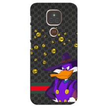 Брендновые Чехлы для Motorola MOTO E7 Plus - (PREMIUMPrint) (Утка Гуччи)
