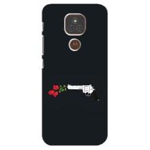 Чехлы (ART) Цветы на Motorola MOTO E7 Plus (VPrint) (Неочікувані квіти)