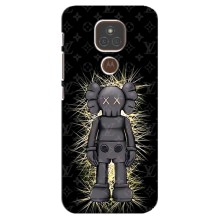 Чехлы для Motorola MOTO E7 Plus - Bearbrick Louis Vuitton (PREMIUMPrint) (Bearbrick LV)