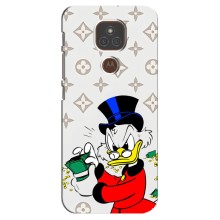 Чехлы для Motorola MOTO E7 Plus - Скрудж МакДак Louis Vuitton (PREMIUMPrint) (Баксы Скрудж)