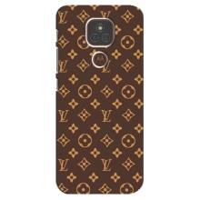 Чохли Луі Вітон для Motorola MOTO E7 Plus (AlphaPrint - LOUIS VUITTON) (фон LOUIS VUITTON)