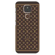 Чохли Луі Вітон для Motorola MOTO E7 Plus (AlphaPrint - LOUIS VUITTON) (шпалери LV)