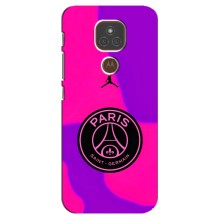 Чехлы PSG для Motorola MOTO E7 Plus (AlphaPrint) (яркий ПСЖ)