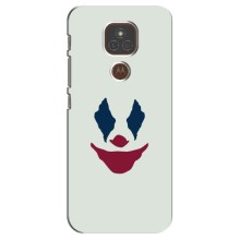 Чехлы с картинкой Джокера на Motorola Moto E7 Plus – Лицо Джокера