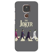 Чехлы с картинкой Джокера на Motorola Moto E7 Plus – The Joker