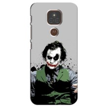 Чехлы с картинкой Джокера на Motorola Moto E7 Plus – Взгляд Джокера