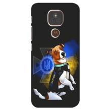 Чехлы с картинкой собаки Патрон для Motorola MOTO E7 Plus (AlphaPrint) (Патрон собачка)